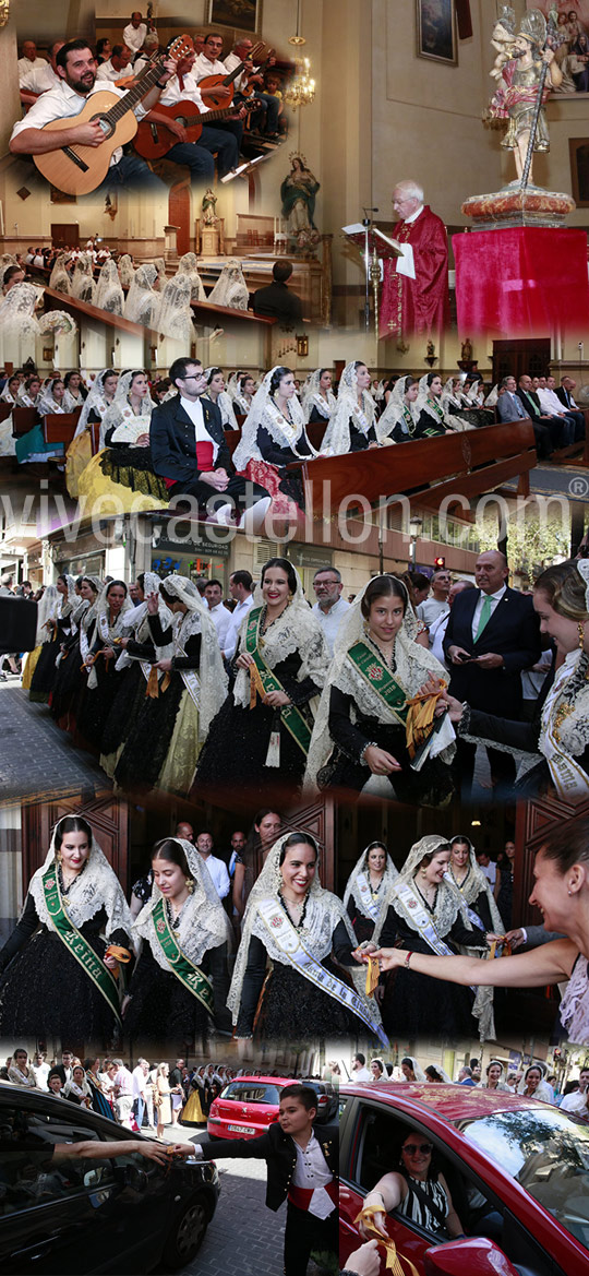 Reparto de cintas de San Cristóbal y bendición de vehículos Reparto de cintas de San Cristóbal y bendición de vehículos