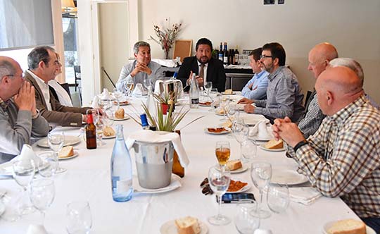 Reunión con los empresarios del mueble de La Sénia 