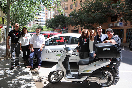Nuevas oficinas y unidades móviles del servicio de teleasistencia en Castellón Nuevas oficinas y unidades móviles del servicio de teleasistencia en Castellón