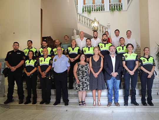 Se incorporan 14 agentes a la plantilla de la Policía Local de Castellón Se incorporan 14 agentes a la plantilla de la Policía Local de Castellón