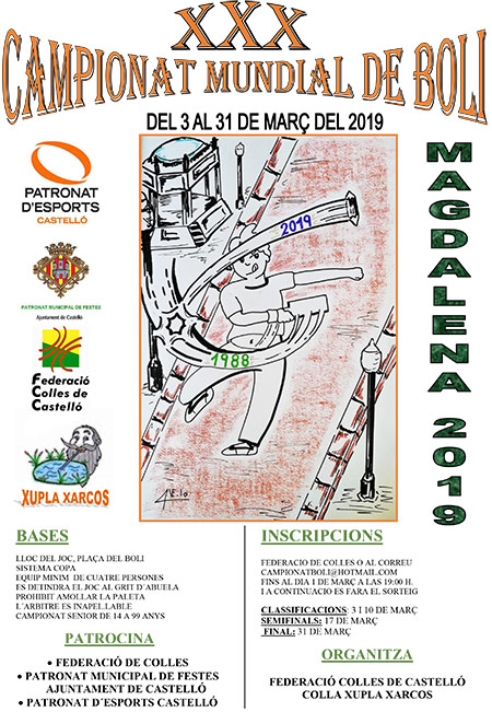 XXX Campeonato mundial de boli Castellón XXX Campeonato mundial de boli Castellón