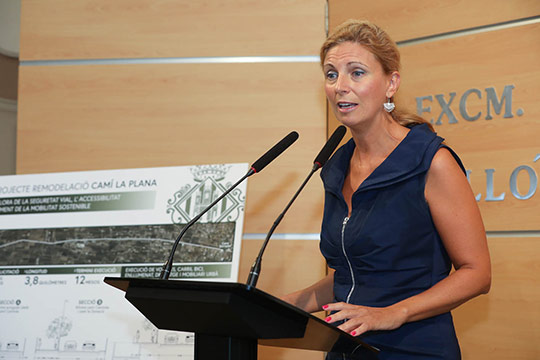 El Camí La Plana tendrá asfalto fonoabsorbente para minimizar el ruido provocado por el tráfico