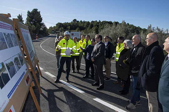 La Diputación invierte 1,25 millones de euros en la mejora de la red de carreteras del Alto Palancia