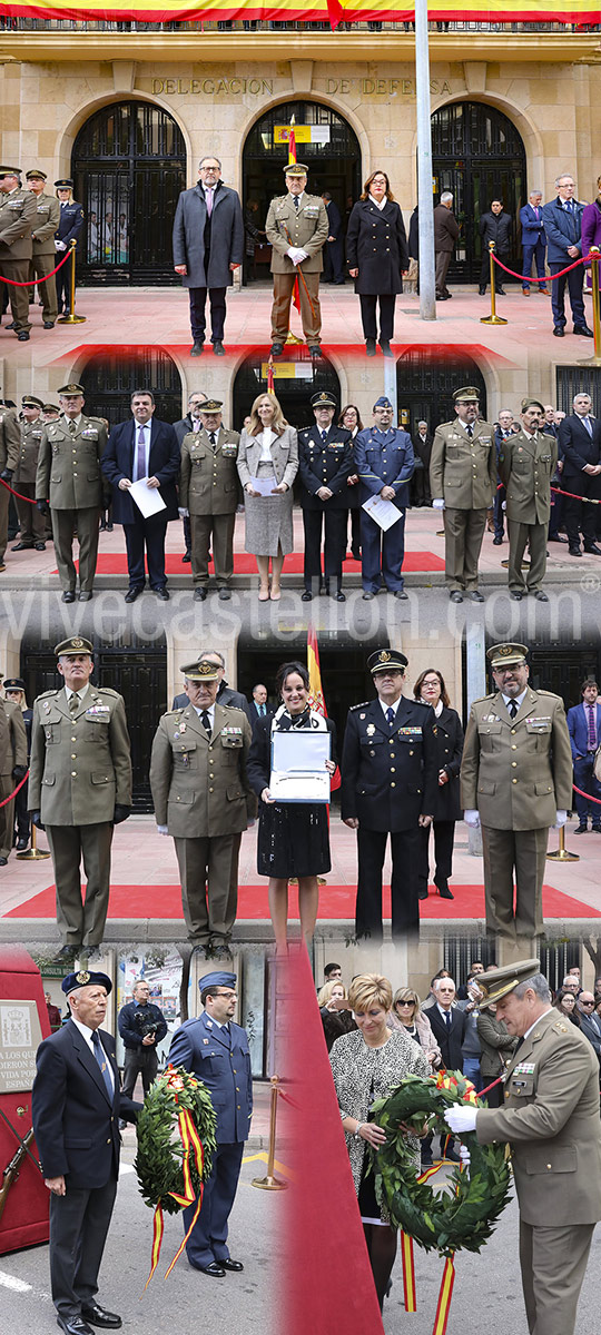 Acto institucional del Día de la Subdelegación de Defensa en Castellón