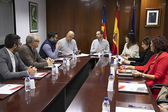 La Diputación habilitará en Cevisama 2020 un estand moderno  y funcional  con olor a naranja para que los ayuntamientos hagan sus presentaciones 