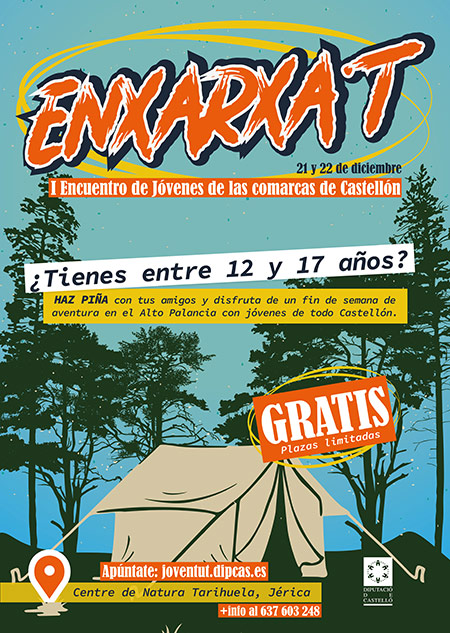 La Diputación de Castellón reúne a la juventud castellonense para cerrar el año con el encuentro ‘Enxarxa’t’