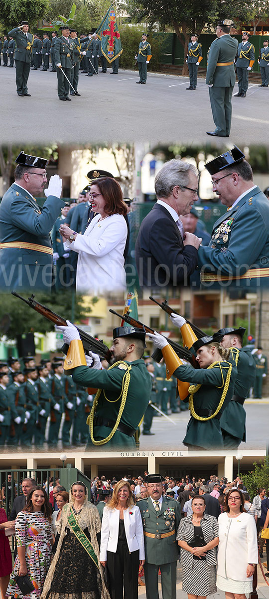 Acto institucional de la Guardia Civil con motivo del Día del Pilar