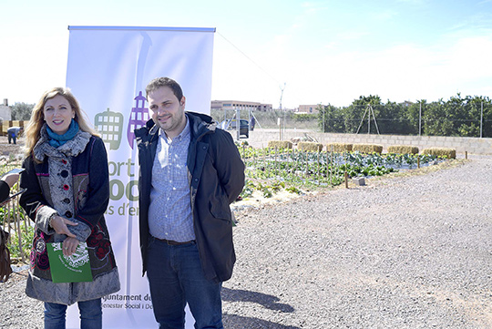 Castelló otorga 35.000 euros para el huerto social con fines de inclusión social de Mas d’en Riera