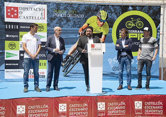 Presentación de la marcha cicloturista, Gran Fondo Mediterranean Epic