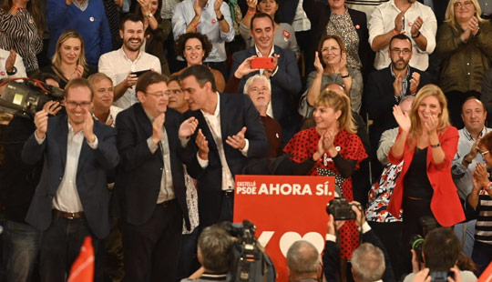 Sánchez se compromete en Castelló a solucionar el problema de la financiación autonómica Sánchez se compromete en Castelló a solucionar el problema de la financiación autonómica