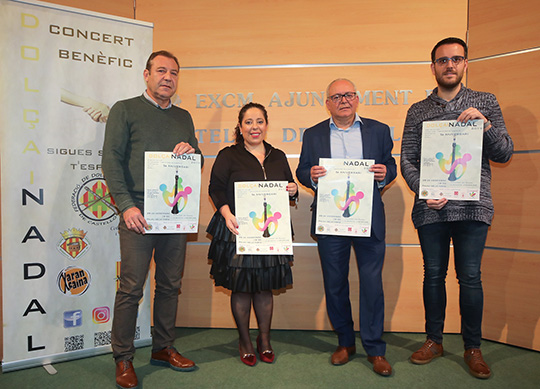 El Palau de la Festa acogerá el concierto benéfico ‘Dolçainadal’ el 28 de diciembre