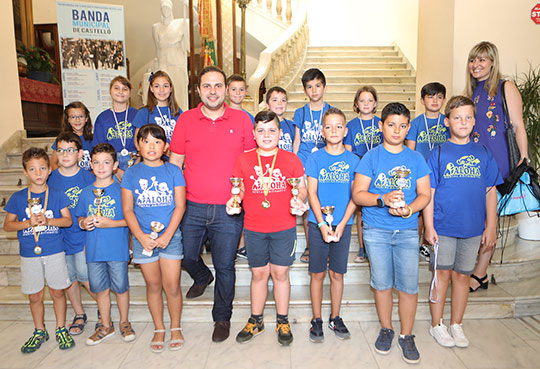 Recepción a los ganadores y ganadoras del Campeonato Regional de Cálculo Mental