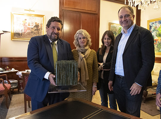 La Diputación hará de su stand en Cevisama la sede institucional de la cerámica provincial