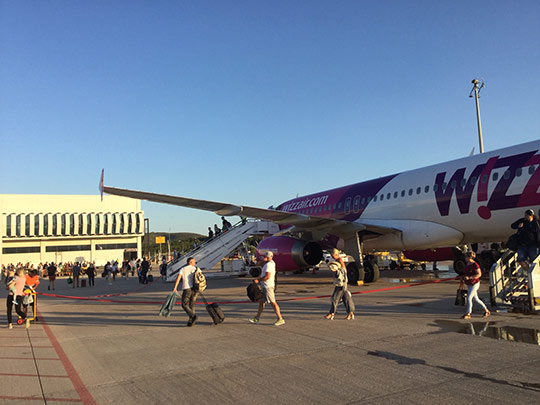 El aeropuerto de Castellón activa una nueva conexión estival con Katowice