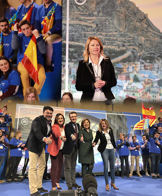 Begoña Carrasco, candidata del Partido Popular al Ayuntamiento de Castellón