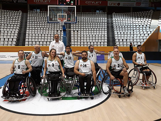 El Baloncesto en silla de ruedas vuelve a Castelló