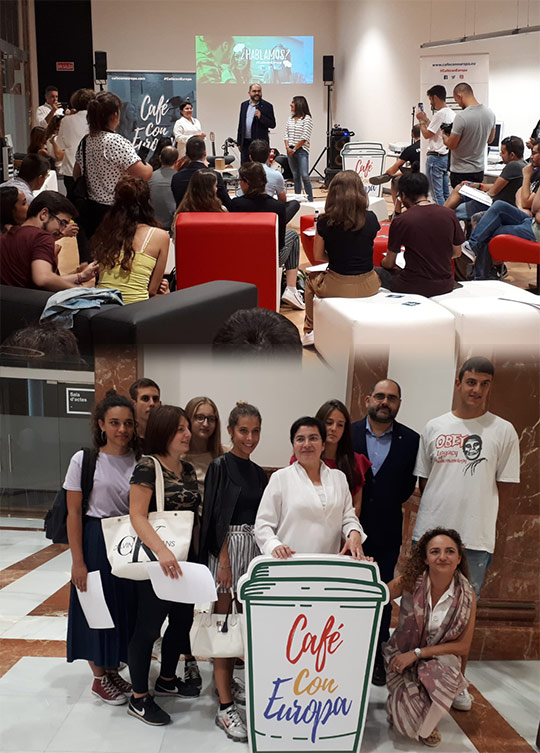 La Diputación de Castellón impulsa la iniciativa “Café con Europa” a través del centro Europe Direct La Diputación de Castellón impulsa la iniciativa “Café con Europa” a través del centro Europe Direct