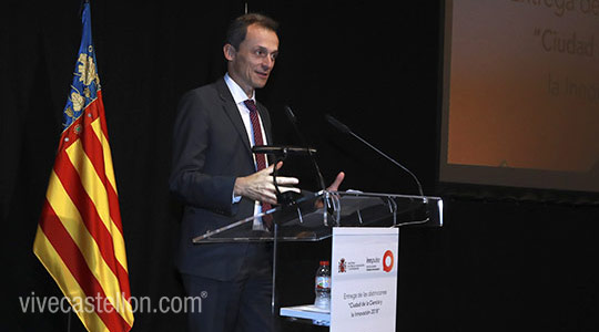 Castelló ha recibido la distinción de Ciudad de la Ciencia y la Innovación 2018 Castelló ha recibido la distinción de Ciudad de la Ciencia y la Innovación 2018