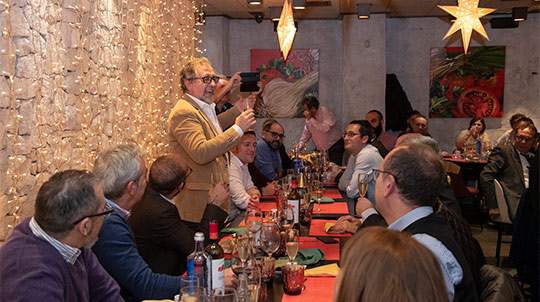Cena de Navidad de la Diputación