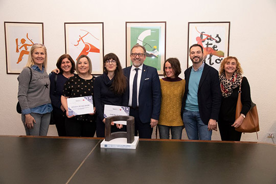 La Diputación premia la obra ‘Dimensión Perpendicular’ en su Concurso de Iniciativas Cerámicas