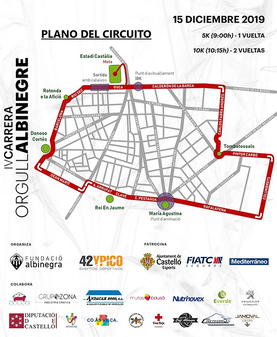 IV carrera Orgull Albinegre, el 15 de diciembre