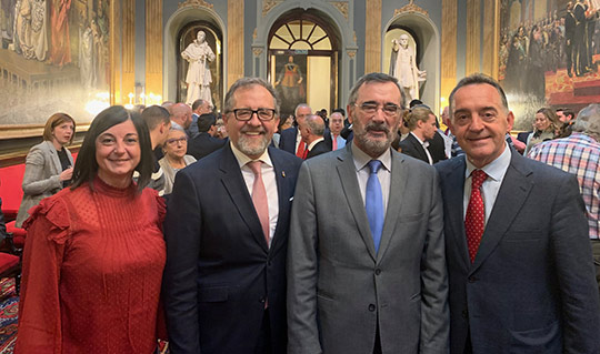 Homenaje a los alcaldes de la democracia en el Senado