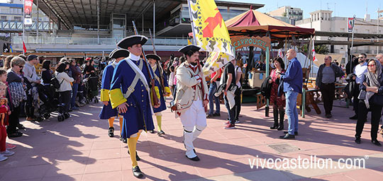 Primera jornada de Escala a Castelló con la llegada del navío Santa María Manuela