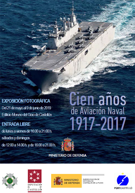 El martes se inaugurará la exposición fotográfica ´100 Años de Aviación Naval´ 