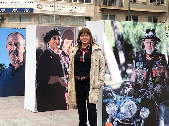 Los nuevos mayores, exposición fotográfica en la plaza Huerto Sogueros de Castellón