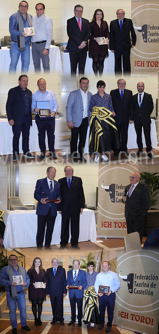 Premios de la Federación taurina de Castellón 2018