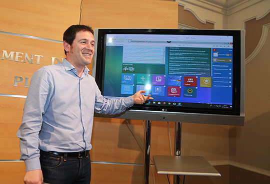 Nueva imagen de la intranet del Ayuntamiento de Castellón