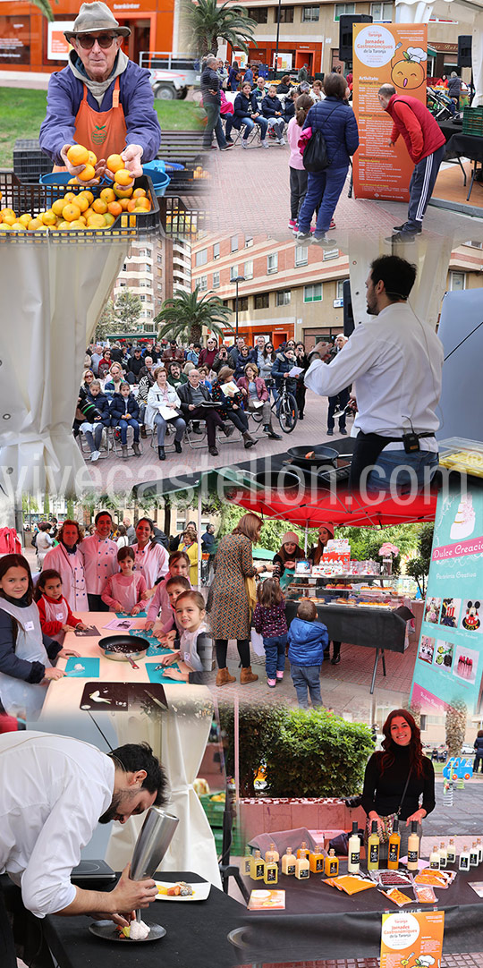 Éxito de público en las jornadas gastronómicas de la Fira de la Taronja de Castelló