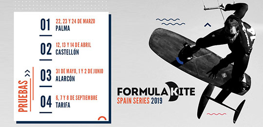 Castellón será una de las paradas de Formula Kite Spain Series 2019