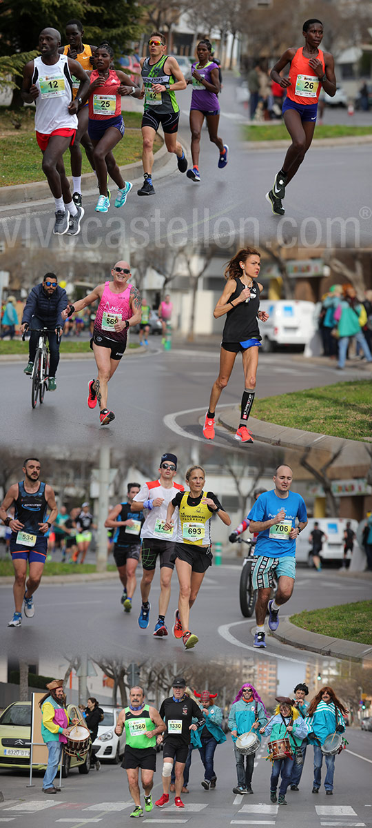 Imágenes del km 13 de Marató BP Castelló