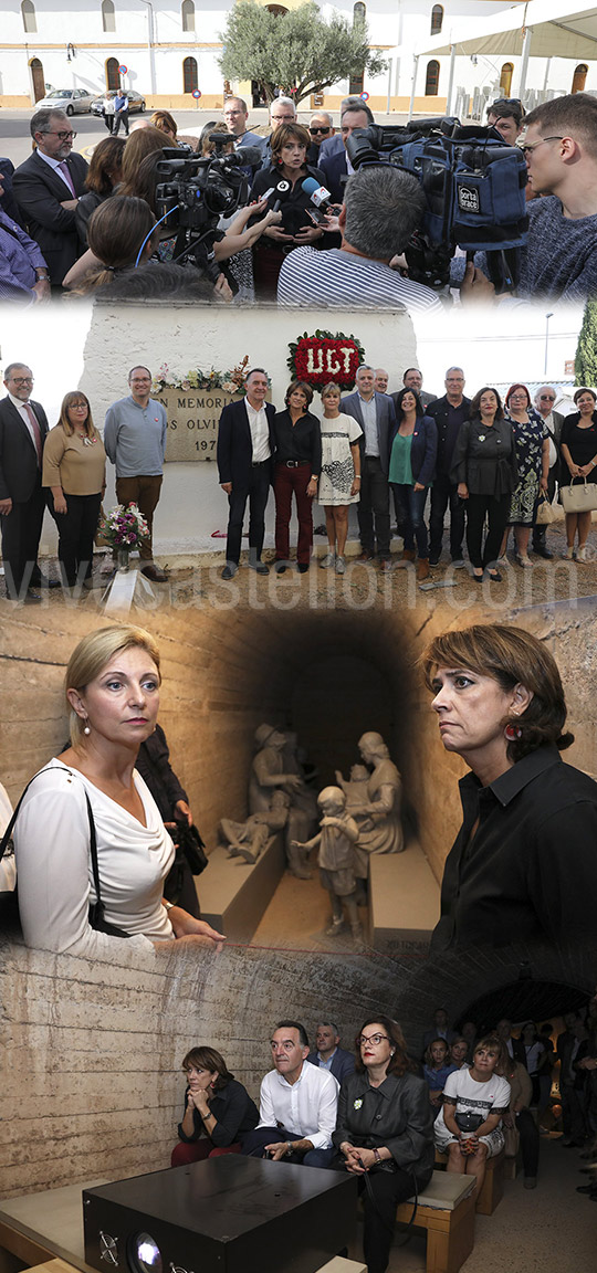 La ministra de justicia Dolores Delgado visita Castelló La ministra de justicia Dolores Delgado visita Castelló