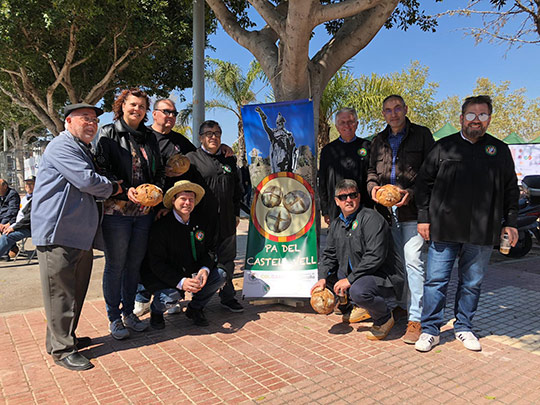 Presentación del Pa del Castell Vell, nuevo producto gastronómico de Castelló