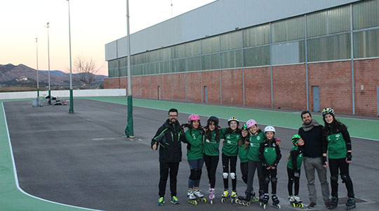 Mejoras en la pista de patinaje de las instalaciones deportivas Chencho en Castellón