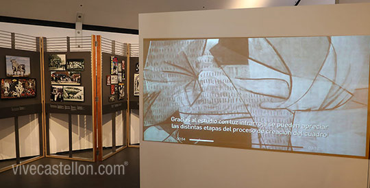 La exposición ´Picasso. El viaje del Guernica´, en la plaza Setè del Grao de Castelló La exposición ´Picasso. El viaje del Guernica´, en la plaza Setè del Grao de Castelló