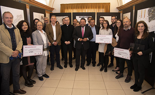 La Diputación premia los mejores proyectos para la rehabilitación de Sant Joan como el gran icono patrimonial de la provincia