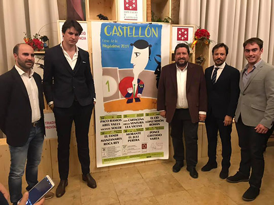 Presentación del cartel de la Feria de la Magdalena de Castellón 2019