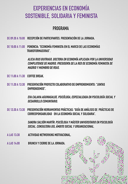 Jornada 'Experiencias en economía sostenible, solidaria y feminista' Jornada 'Experiencias en economía sostenible, solidaria y feminista'