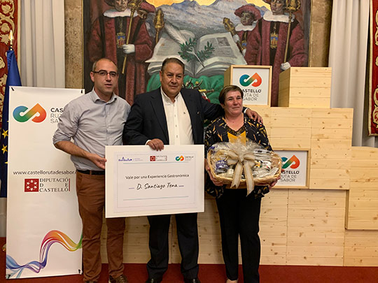 Santiago Tena, de Vilafranca, gana el I Concurso de Recetas Gastronómicas Castelló Ruta de Sabor