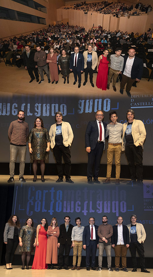 ‘Trofeo’ se alza con el premio al mejor cortometraje de la provincia en la gran fiesta del cine castellonense
