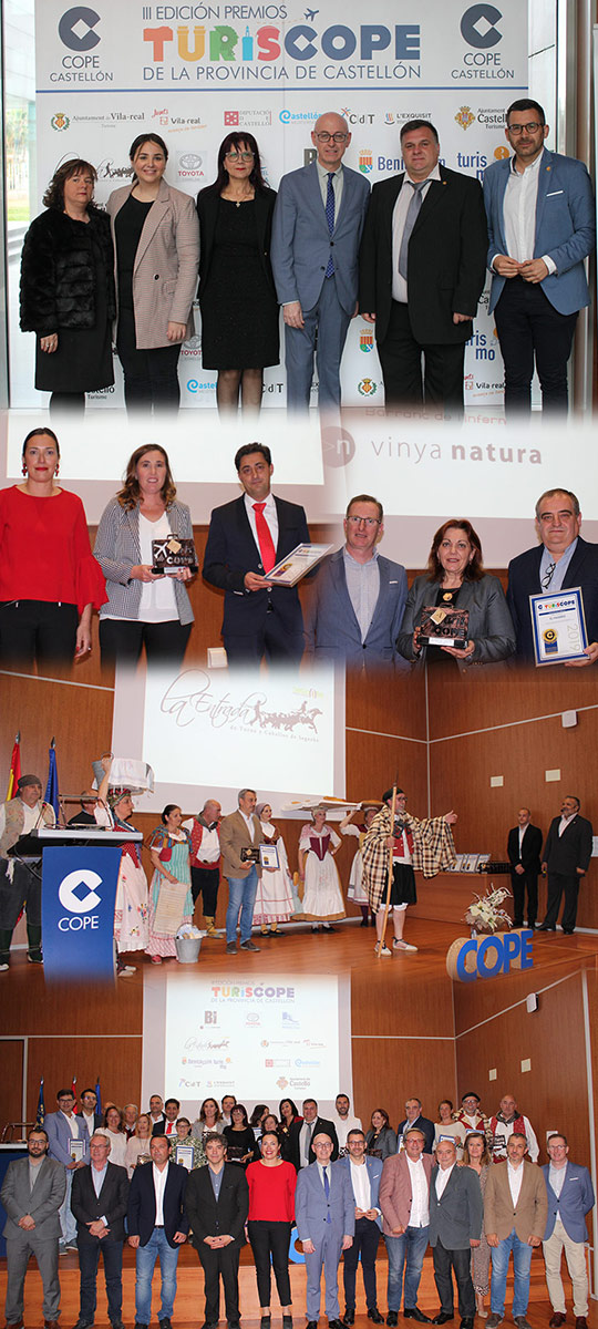 III Premios TurisCope de la provincia de Castellón