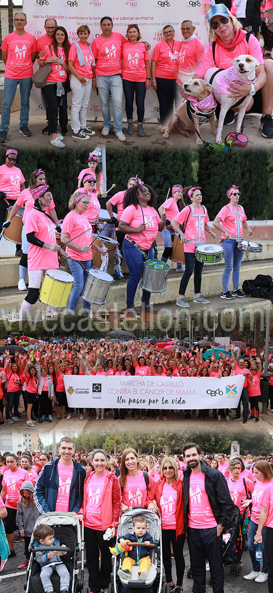 La Fundación Le Cadó dona 30.000 euros a la investigación contra el cáncer de mama en la VI Marcha en Castellón