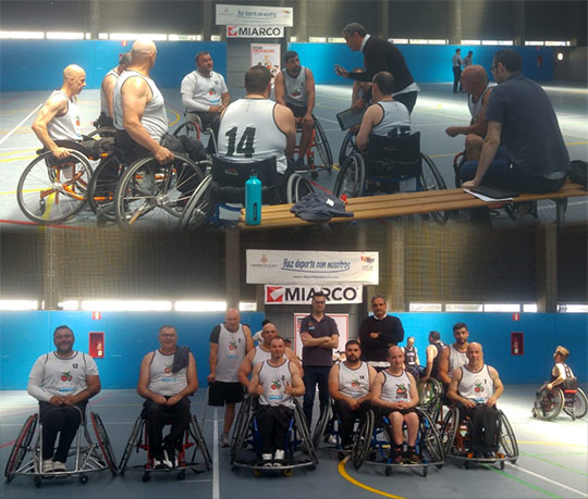 Primer derbi provincial de baloncesto en silla de ruedas Primer derbi provincial de baloncesto en silla de ruedas