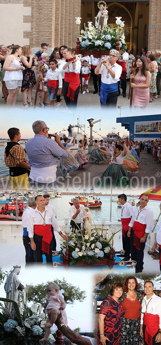 Fiestas de la Virgen del Carmen en el Grao de Castelló