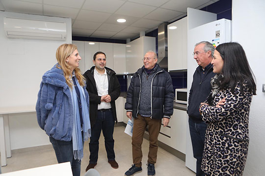 Marco visita el primer centro de día para personas con enfermedad mental financiado por el Ayuntamiento de Castelló