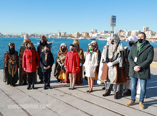 Recorrido de los Reyes Magos por Castelló