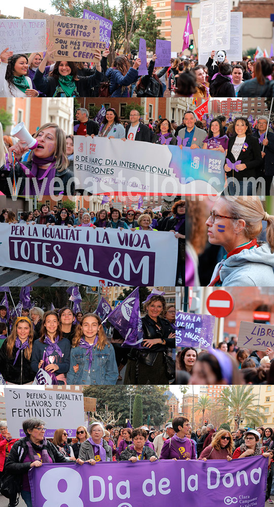  Día Internacional de la Mujer en Castelló